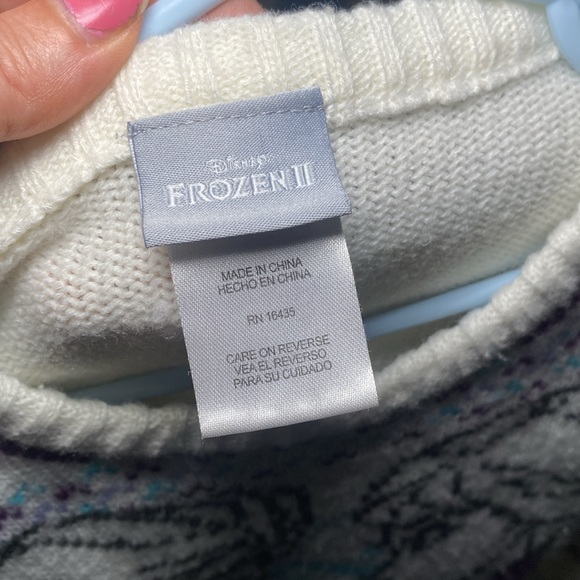 Disney Frozen Sweater Size 4T - Picture 5 of 8